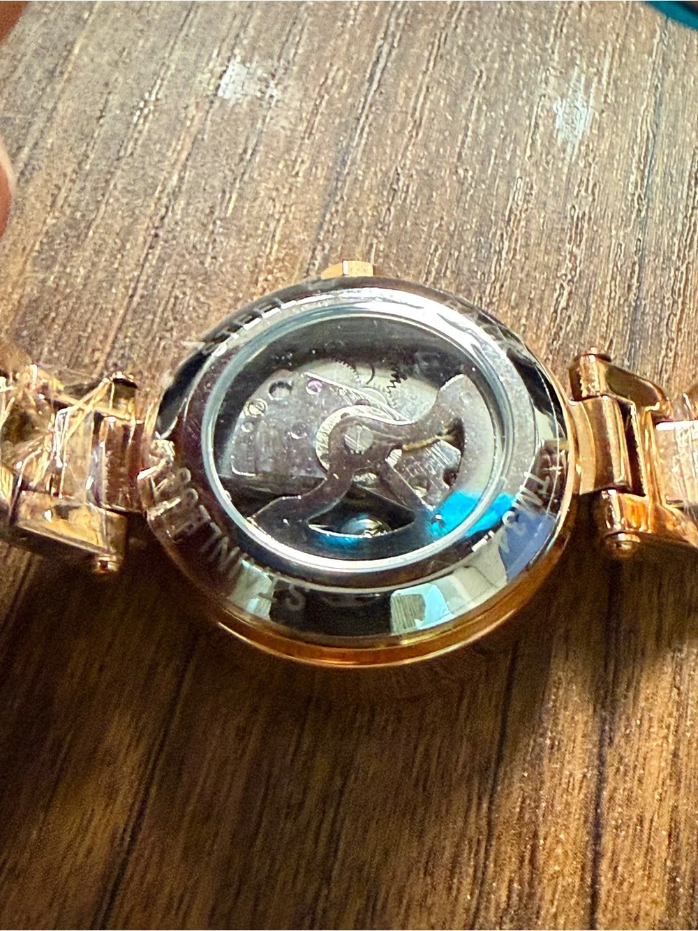 Rose Gold Crystal Women’s Fashion Watch